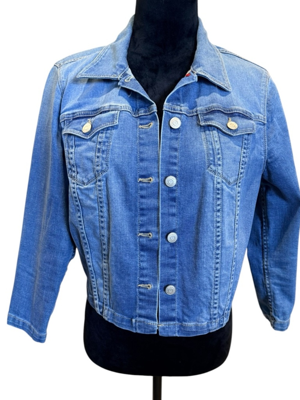 Tommy Hilfiger Light Blue Denim Jacket for Women
